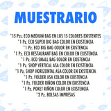 ECO BAG MUESTRARIO